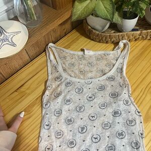 sheer Victoria’s Secret tank top